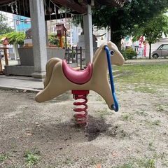 絶滅危惧種3 公園の馬