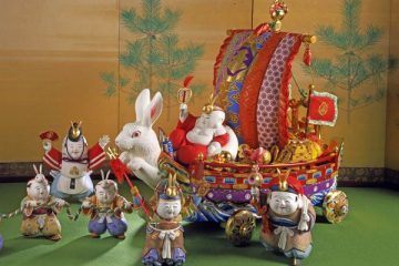 静嘉堂創設130周年・新美術館開館記念展Ⅱ「初春を祝う―七福うさぎがや ってくる!」