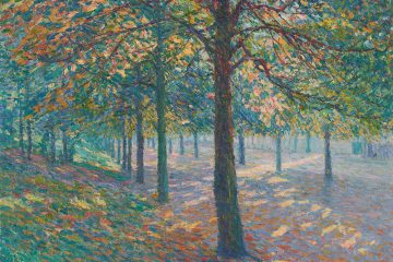 国宝《金沢本万葉集》や、東京大正博覧会で出品以来110年ぶりの公開となる太田喜二郎《並木道》など、書の優品と、御買上の近代美術が競演する皇居三の丸尚蔵館の秋の展覧会