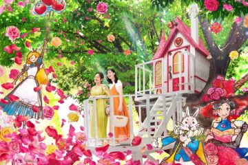 【お出かけ情報】「不思議の国のアリス」の世界に迷い込んだような関東最大級のバラのテーマパーク「京成バラ園」に行く断然お得な方法!