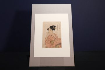 喜多川歌麿の幻のシリーズ「婦人相学十躰 ポッピンを吹く娘」が約43年ぶりに再発見され5月20日から特別公開される!