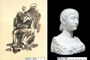 六義園、東洋文庫に近い、駒込のギャラリー「ときの忘れもの」で開催される「松本竣介と舟越保武」展