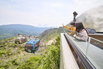 【お出かけ情報】新緑の季節が待ち遠しい箱根ロープウェイの窓のないゴンドラに乗って風を感じながら大自然を体感する空中散策が今年も!